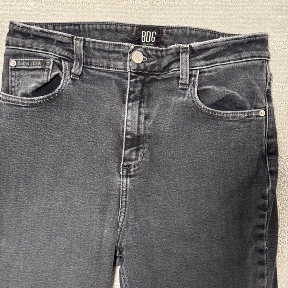 BDG Urban Outfitters Pax High Waist Crop Jeans Size 28 - Picture 2 of 4